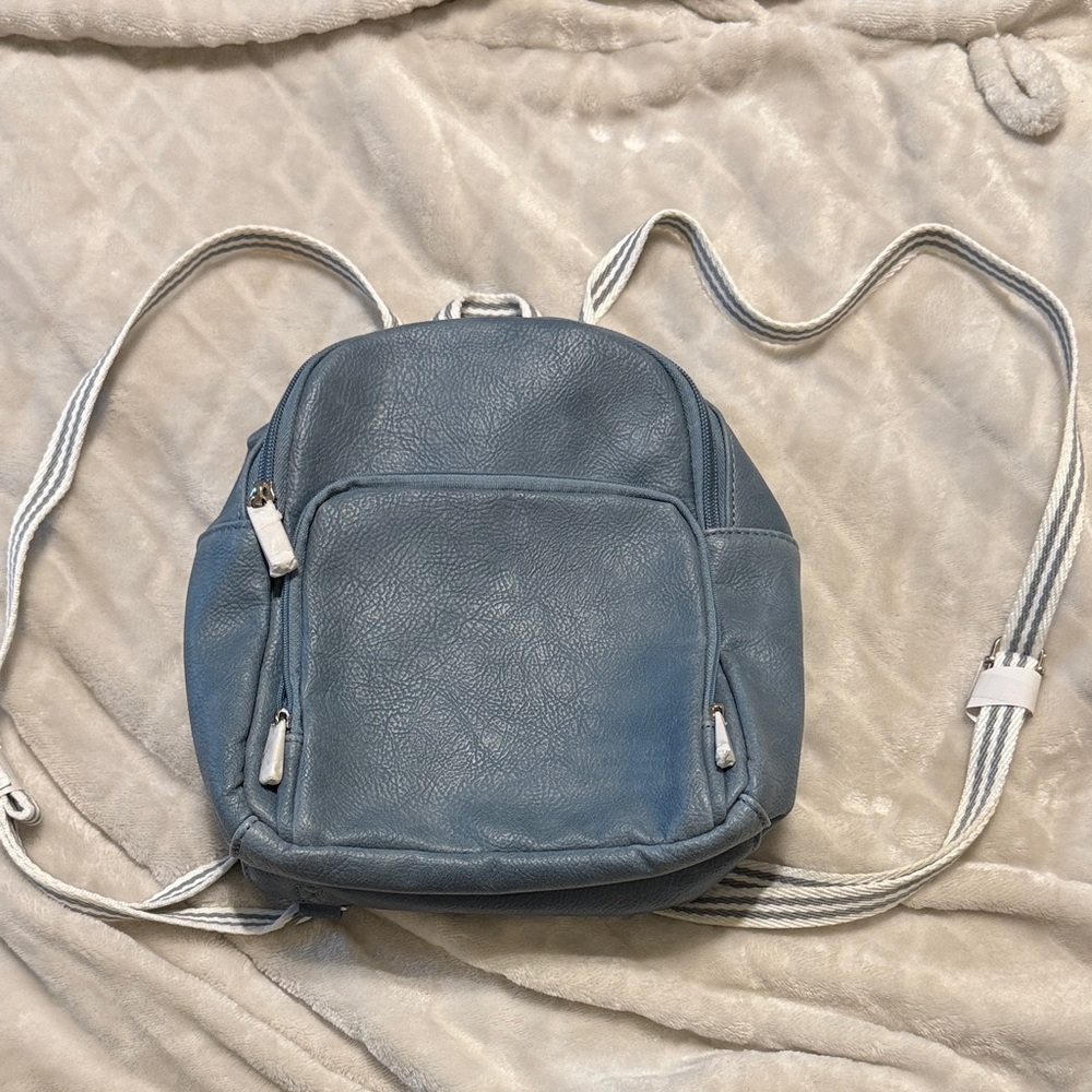 Stylish Blue Backpack for Women